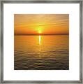 Lake Ontario Sunset Framed Print