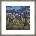 Lakota Sunrise Framed Print