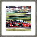 Lamborghini Snow Sellers Framed Print