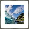 Land And Sea Framed Print