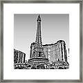 Las Vegas Skyline Framed Print