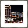 Las Vegas Strip Framed Print