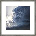 Last Nebraska Supercell Of The Summer 038 Framed Print