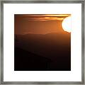 Last Sunlight Framed Print