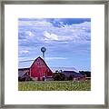 Late Afternoon On The Farm Framed Print