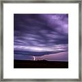 Late July Storm Chasing 033 Framed Print