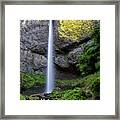 Latourell Water Fall Oregon Dsc05430 Framed Print