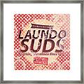 Laundo Soap Suds Advertising Framed Print Laundo Soap Suds Advertising Framed Print