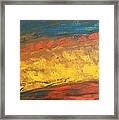 Lava Flow Framed Print