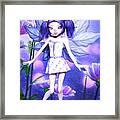 Lavender Fairy Framed Print