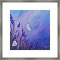 Lavender In Summer Framed Print