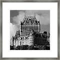 Le Chateau Frontenac - Quebec City Framed Print