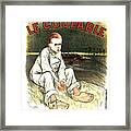 Le Coupable - De Francois Coppee - Vintage Art Nouveau Poster Framed Print
