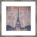 Le Miroir - Paris Framed Print