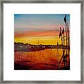 Le Port - 18h - Sables D'olonne - Vendee - France Framed Print