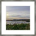 Leading To The Twilight. Framed Print