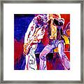 Led Zeppelin - Page And  Plant Framed Print