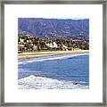 Ledbetter Beach Framed Print