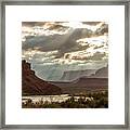 Lee's Ferry At Sunset Framed Print