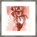 Lelei, Dancer Of Tonga Framed Print