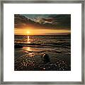 Lendalfoot Sunset Framed Print