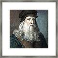 Leonardo Da Vinci Framed Print