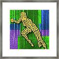 Leopard Woman Framed Print