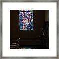 Let There Be Coloured Light... Framed Print