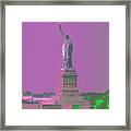 Liberty Purple Sky Framed Print