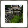 Lichtenstein Castle Moat - Baden Wurttemberg - Germany Framed Print