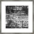 Life In The Fairytale- Bw Framed Print