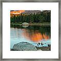 Light Of The Mountain Framed Print