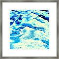 Light On Glacier Framed Print