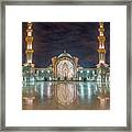 Lighted Federal Territory Mosque Framed Print