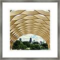 Lincoln Park Zoo Nature Boardwalk Panorama Framed Print