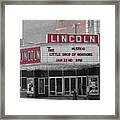 Lincoln Theater Framed Print