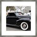 Lincoln Zephyr Cv Framed Print