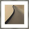 Lines In The Sand. Framed Print
