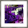 Lining Up At Heavens Gate Framed Print