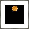 Linten Moon Framed Print