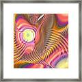 Liquid Rainbow Framed Print