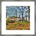 Liriodendron Mansion Framed Print