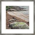 Listen To The Lake Framed Print