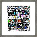 Little Abstract Drawing  Framed Print
