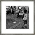 Little Boy Lost Framed Print