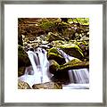 Little Creek Falls Framed Print