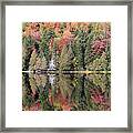Little Dummer Pond Panoramic Framed Print