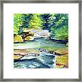 Little Falls Framed Print