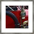 Little Red Car With A Golden Horn - The Henry Ford 1909 Model T Framed Print