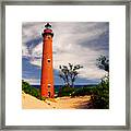 Little Sable Light Framed Print